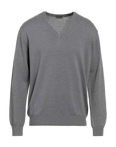 ROSSOPURO Jumper Grey 100% Wool