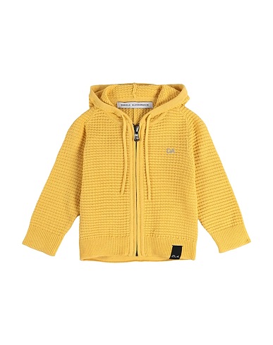 DANIELE ALESSANDRINI Cardigan Yellow 100% Cotton