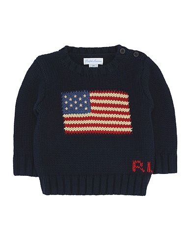 POLO RALPH LAUREN Jumper Midnight blue 100% Cotton