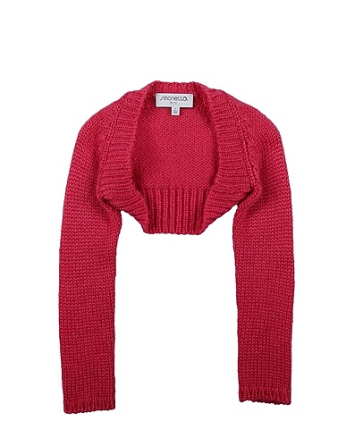 SIMONETTA MINI Shrug Fuchsia 60% Polyamide, 20% Wool, 20% Mohair wool 