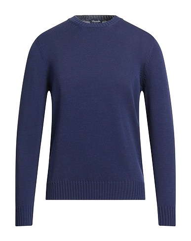 DRUMOHR Sweater BLU NAVY 100% Cotton
