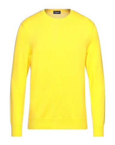 DRUMOHR Jumper Yellow 100% Cotton