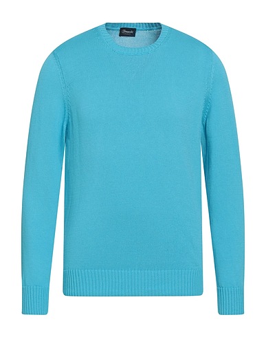 DRUMOHR Jumper Azure 100% Cotton