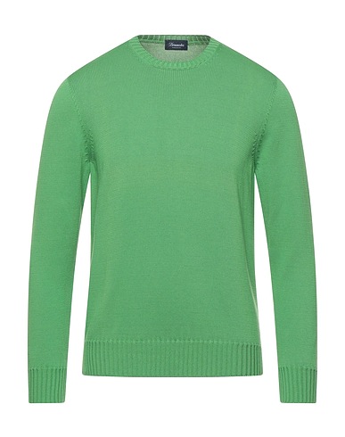 DRUMOHR Jumper Green 100% Cotton
