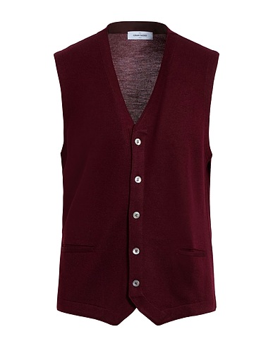 GRAN SASSO Cardigan FOR BONGENIE GRIEDER SINCE 1891 Prugna 100% Lana Vergine