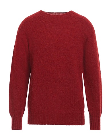 HOWLIN' Jumper Brick red 100% Wool
