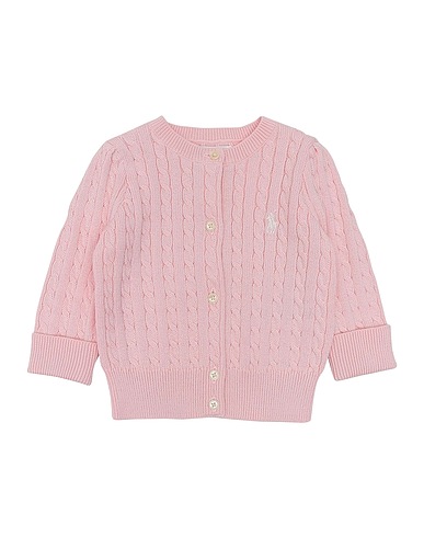 POLO RALPH LAUREN Cardigan Rosa 100% Cotone