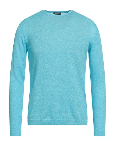 ROSSOPURO Sweater TURCHESE 68% Linen, 32% Cotton