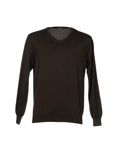 ROSSOPURO Jumper Dark brown 100% Cotton