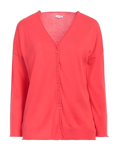 ROSSOPURO Cardigan Coral 100% Cotton