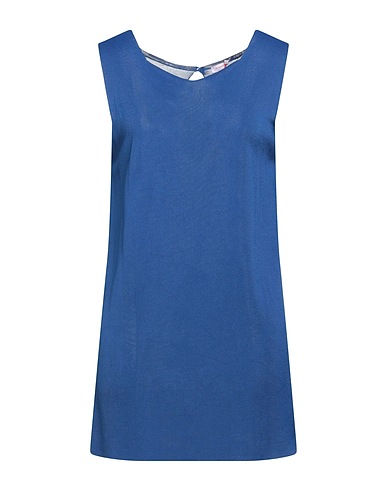 ROSSOPURO Top Blue 100% Viscose