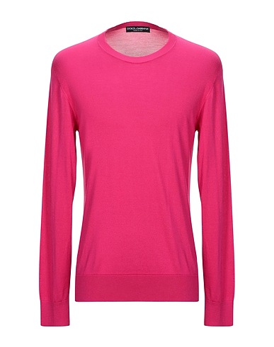 DOLCE&GABBANA Sweater Fuchsia 100% Silk
