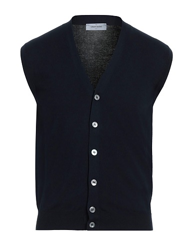 GRAN SASSO Cardigan Midnight blue 100% Cotton
