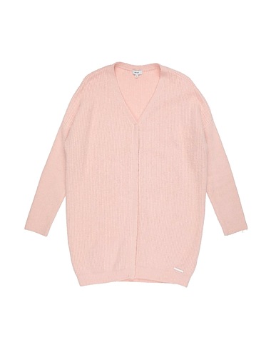DKNY Cardigan Pink 42% Acrylic, 24% Polyamide, 21% Modacrylic, 10% Wool, 3% Elastane