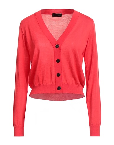 ROBERTO COLLINA Cardigan Corallo 100% Lana Merino