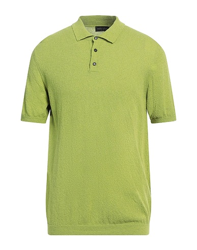 ROBERTO COLLINA Jumper Green 70% Cotton, 30% Polyamide