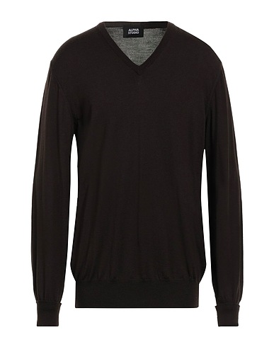 ALPHA STUDIO Pullover Testa di moro 100% Cotone