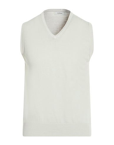 ALPHA STUDIO Jumper Light grey 100% Cotton