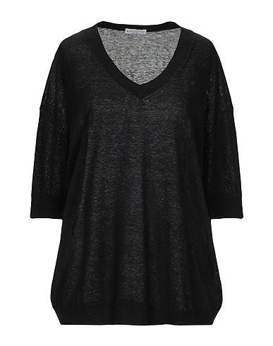 BALLANTYNE Sweater Black 55% Silk, 45% Linen
