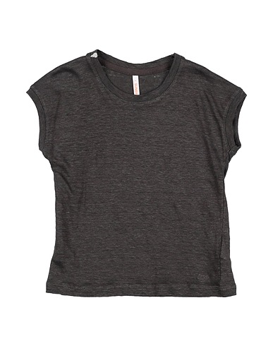 SUN 68 T-shirt Charcoal 100% Linen