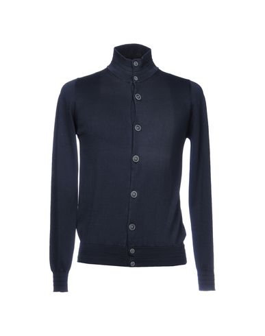 Alpha Studio Cardigans In Dark Blue