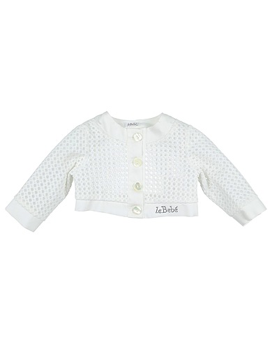 LE BEBÉ Shrug White 100% Polyester