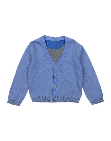 TAGLIATORE Cardigan Pastel blue 100% Cotton
