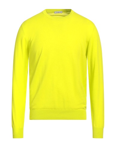 PAOLO PECORA Jumper Lime green 100% Cotton