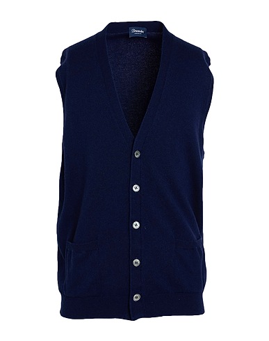 DRUMOHR Cardigan Navy 100% Cashmere