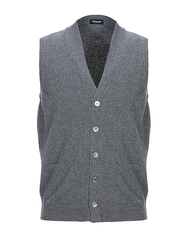 DRUMOHR Cardigan Lead 100% Cashmere