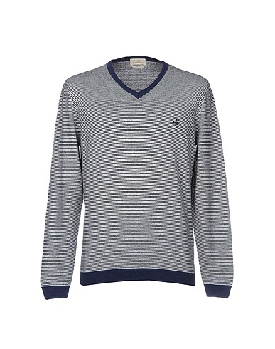 BROOKSFIELD Jumper Midnight blue 72% Cotton, 28% Polyamide