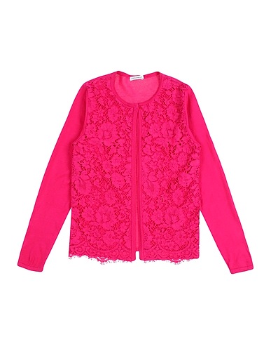 DOLCE&GABBANA Cardigan Garnet 80% Cotton, 15% Viscose, 5% Polyamide