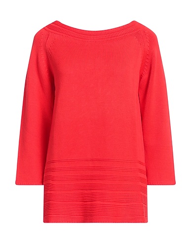 ROSSOPURO Jumper Red 100% Cotton