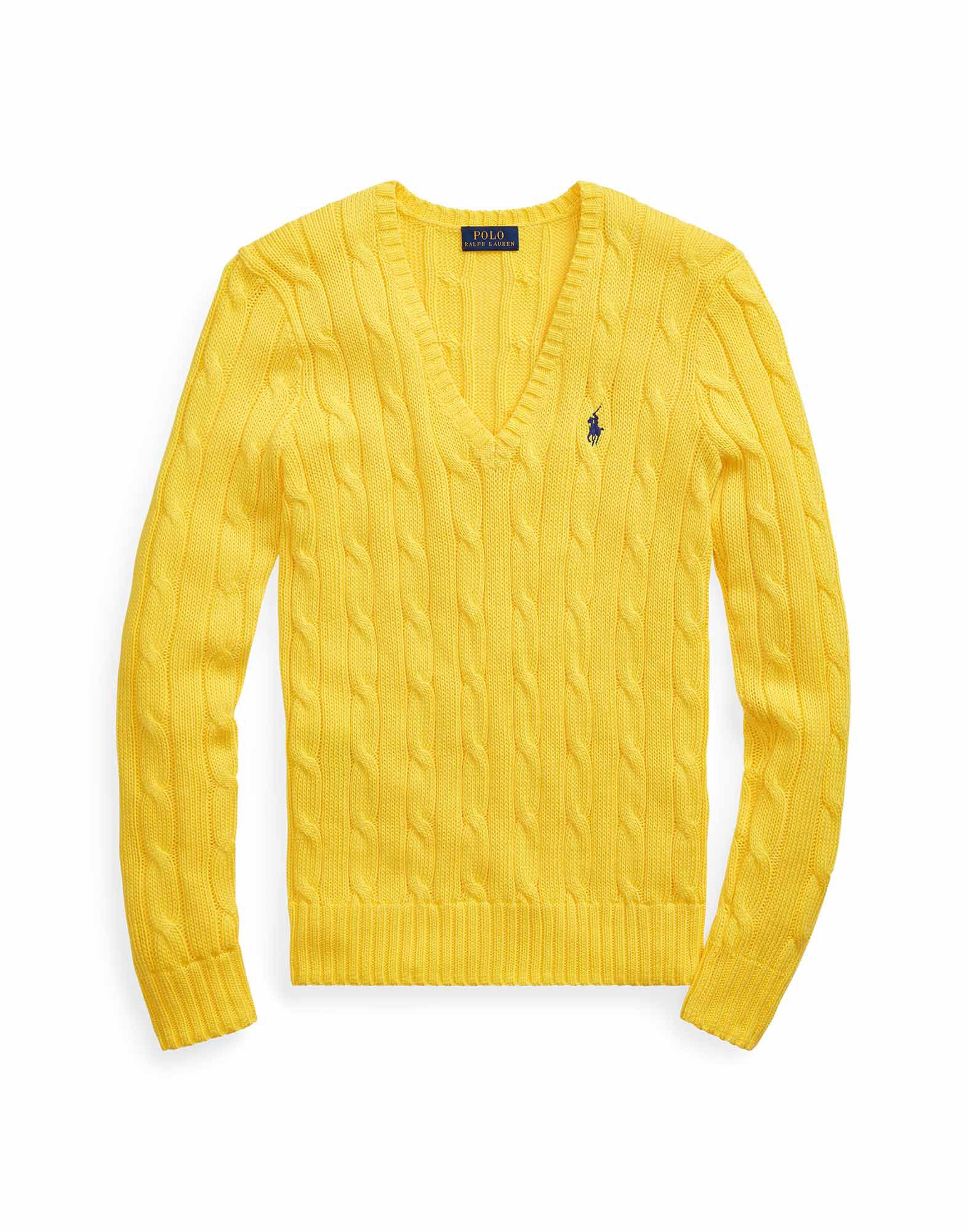yellow ralph lauren jumper