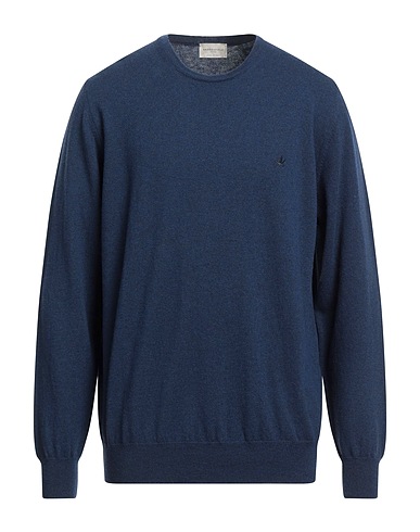 BROOKSFIELD Pullover Blu notte 100% Lana Vergine