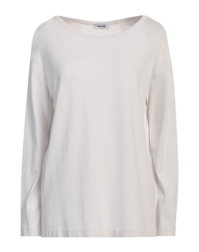 BASE MILANO Jumper Light grey 82% Viscose, 18% Polyester