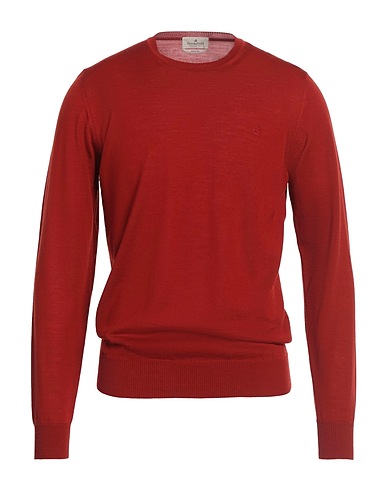 BROOKSFIELD Sweater Rust 100% Virgin Wool