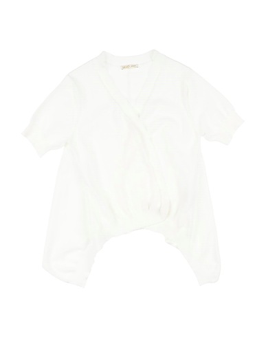 LIU •JO Cardigan White 79% Cotton, 21% Elastane