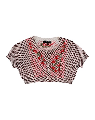 TWINSET Cardigan Red 50% Cotton, 50% Viscose