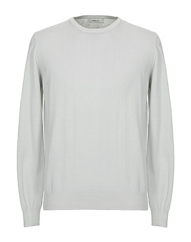 ALPHA STUDIO Jersey Gris perla 100% Algodón