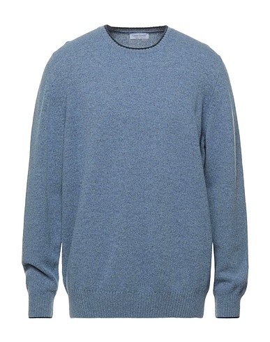 GRAN SASSO Sweater Slate blue 100% Virgin Wool