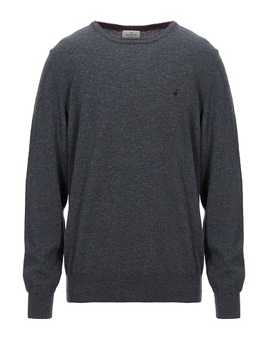 BROOKSFIELD Jumper Grey 100% Virgin Wool