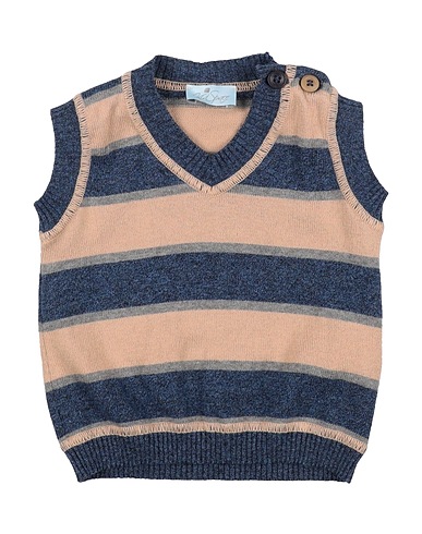 KID SPACE Sleeveless sweater Khaki 100% Cotton