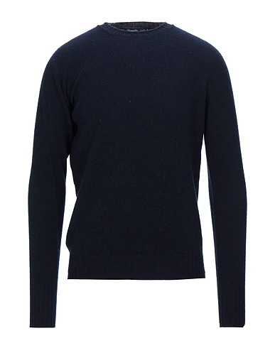 DRUMOHR Jumper Midnight blue 69% Wool, 17% Polyamide, 14% Cotton