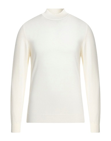 DRUMOHR Polo neck Cream Super 140s Wool