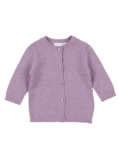 NAME IT® Cardigan Lilac 90% Cotton, 10% Silk