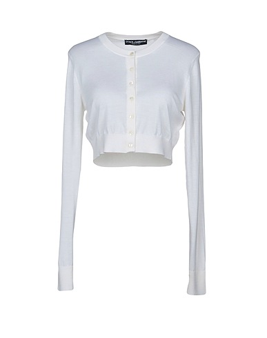 DOLCE&GABBANA Cardigan Ivory 100% Cashmere