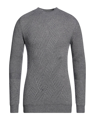 DANIELE ALESSANDRINI Jumper Grey 60% Acrylic, 20% Wool, 20% Alpaca wool