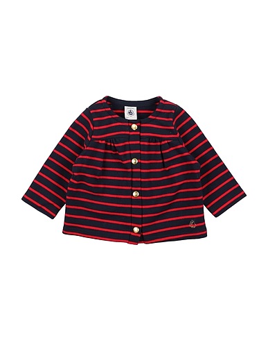 PETIT BATEAU Cardigan Blu notte 100% Cotone