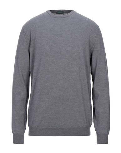 ZANONE Pullover Grigio 95% Lana Vergine, 5% Poliammide